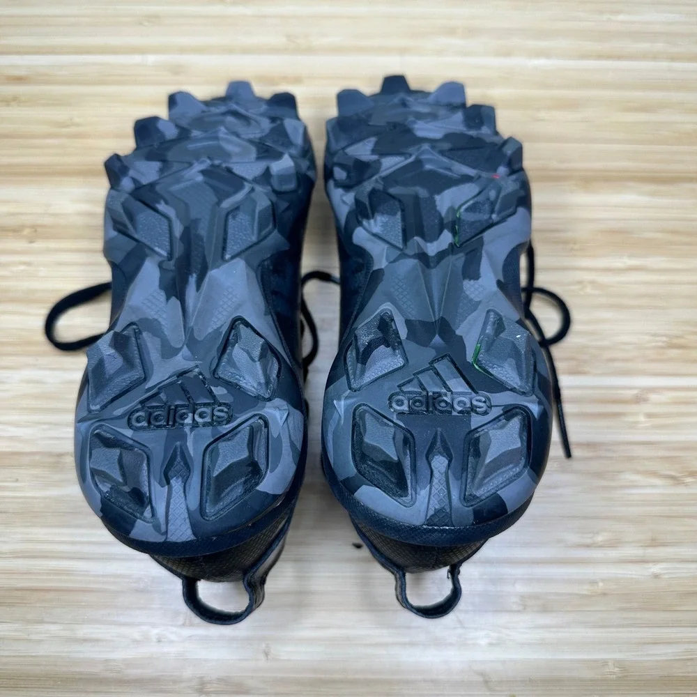 Adidas Freak Spark Football Cleats Shoes Youth Boys 12K Black‎ Glitter EUC - Picture 7 of 7